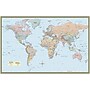 QuickStudy World/US Maps, 50" x 32", 2/Pack (9781423230700)~#|#~m003043247_sc7