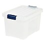 Staples® 6.75 Gallon Tote, 10.13"H x 11.88"W x 18.38"D~#|#~m003061368_sc7