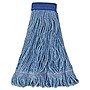 UNISAN Mop Head, Super Loop Head, Cotton/synthetic Fiber, X-Large, Blue, 12/carton~#|#~m003148305_sc7