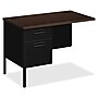HON Metro Classic Left Return, 42" x 24" x 29.5", Mocha/Black (HONP3236LMOP)~#|#~m003170234_sc7