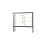 Ghent Challenger 72"W x 66"H x 16"D Floor Case, Plaque Back, Satin Natural Finish, Aluminum Legs~#|#~m003187483_sc7