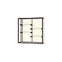 Ghent Champion 48"W x 48"H x 16"D Wall Case, Plaque Back~#|#~m003187557_sc7