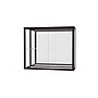 Ghent Champion 36"W x 30"H x 14"D Wall Case, Mirror Back, Dk. Bronze Finish~#|#~m003187575_sc7