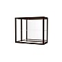 Ghent Heirloom 36"W x 30"H x 14"D Wall or Top Case, Mirror Back, Cordovan Finish~#|#~m003188058_sc7