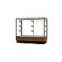 Ghent Merchandiser 48"W x 40"H x 20"D Counter Case, Champagne Finish, Lt. Oak Base~#|#~m003188150_sc7