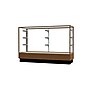 Ghent Merchandiser 60"W x 40"H x 20"D Counter Case, Champagne Finish, Lt. Oak Base~#|#~m003188153_sc7