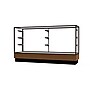 Ghent Merchandiser 72"W x 40"H x 20"D Counter Case, Dk. Bronze Finish, Lt. Oak Base~#|#~m003188155_sc7