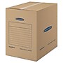 Bankers Box Smoothmove Basic Moving Boxes, 18l x 18w x 24h, Kraft, 15/carton~#|#~m003337769_sc7