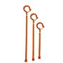 Ergodyne® Squids® Tie Hook With Large Locking Hook Attachment, 44 lbs., Large, 6/Pack~#|#~m003447910_sc7
