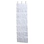 Honey Can Do 24 Pocket Otd Peva Shoe Rack, white/clear (SFT-01423)~#|#~m003448462_sc7