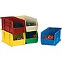 Quill Brand® Stack & Hang 10.88 Qt. Storage Bin, Clear, 6/Ct (BINP1087CL)~#|#~m003448884_sc7