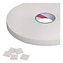 Tape Logic Removable Double Coated Foam Squares, 1" x 1", 3" Core, White, 324/Carton (T95213)~#|#~m003448885_sc7