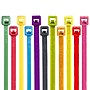 BOX Partners  18 lbs. Cable Tie, 4"(L), Fluorescent Orange, 1000/Case~#|#~m003448917_sc7