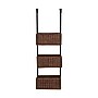 SEI 38 1/4" x 12" x 8 1/4" Over The Door 3 Tier Basket Storage, Black/Espresso~#|#~m003449812_sc7