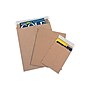 The Packaging Wholesalers Stayflats Plus Mailers, 9.75" x 12.25", Kraft, 100/Carton (ENVRM5PSKSS)~#|#~m003450638_sc7