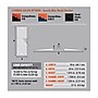 Checkers Guard Dog® 5 Channel General Purpose Cable Protector With Standard Ramp, Orange/Black~#|#~m003455591_sc7