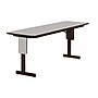 Correll 60" Metal & Laminate Panel Leg Folding Table, Gray Granite (SP2460PX-15)~#|#~m003456080_sc7