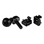 StarTech Screws and Cage Nut, Black, 100/Pack (CABSCREWM52B)~#|#~m003465963_sc7