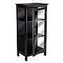 Winsome Poppy 47.24" 3-Shelf Bookcase, Black (20523)~#|#~m003475641_sc7