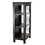 Winsome Poppy 47.24" 3-Shelf Bookcase, Black (20523)~#|#~m003475643_sc7
