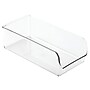 InterDesign Linus Small Storage Organizer Bin, Clear (56930)~#|#~m003525506_sc7