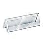 Azar Nameplate Holder, 11" x 3", Horizontal, Table Top, Clear, Acrylic, 10/Pack (192806)~#|#~m003550925_sc7