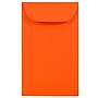JAM Paper® #3 Coin Business Colored Envelopes, 2.5 x 4.25, Orange Recycled, Bulk 1000/Carton (356730538C)~#|#~m003562847_sc7