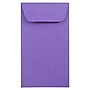 JAM Paper #5.5 Coin Business Colored Envelopes, 3.125 x 5.5, Violet Purple Recycled, Bulk 1000/Carton (356730550C)~#|#~m003562852_sc7