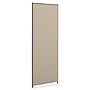 HON Verse Panel, 30"W x 72"H, Light Gray Finish, Gray Fabric (BSXP7230GYGY)~#|#~m003576169_sc7