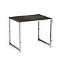 OSP Designs Wall Street End Table, Chrome and Black~#|#~m003578040_sc7
