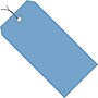 5 1/4" x 2 5/8" - Dark Blue 13 Pt. Shipping Tag - Pre-Wired, 1000/Case (G11063A)~#|#~m003578463_sc7