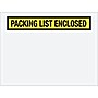 Packing List Envelope, 4 1/2" x 6" - Yellow Panel Face, "Packing List Enclosed", 1000/Case~#|#~m003578479_sc7