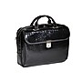 Siamod Leather Briefcase, Laptop Compatible, Black (35535)~#|#~m003636985_sc7