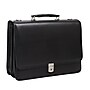 McKlein LEXINGTON Leather Briefcase, Laptop Compatible, Black (83545)~#|#~m003637169_sc7