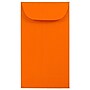 JAM Paper #6 Coin Business Colored Envelopes, 3.375 x 6, Orange Recycled, Bulk 1000/Carton (356730558C)~#|#~m003750595_sc7
