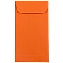 JAM Paper #7 Coin Business Colored Envelopes, 3.5 x 6.5, Orange Recycled, Bulk 500/Box (1526755H)~#|#~m003750599_sc7