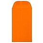 JAM Paper #3 Coin Business Colored Envelopes, 2.5 x 4.25, Orange Recycled, 25/Pack (356730538)~#|#~m003757861_sc7