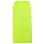 JAM Paper® #7 Coin Business Colored Envelopes, 3.5 x 6.5, Ultra Lime Green, 50/Pack (1526752I)~#|#~m003757917_sc7