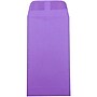 JAM Paper #7 Coin Envelopes, 3 1/2" x 6 1/2", Violet Purple Recycled, 25/Pack (1526758)~#|#~m003757919_sc7