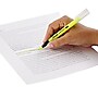 Sharpie Clear View Highlighter, Chisel Tip, Yellow, 3/Pack (1950745/2128217)~#|#~m003904476_sc7