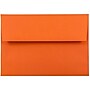 JAM Paper A6 Colored Invitation Envelopes, 4.75 x 6.5, Orange Recycled, 50/Pack (15905I)~#|#~m003904559_sc7