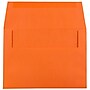 JAM Paper A6 Colored Invitation Envelopes, 4.75 x 6.5, Orange Recycled, 50/Pack (15905I)~#|#~m003904560_sc7