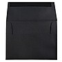 JAM Paper A2 Invitation Envelopes, 4.375 x 5.75, Black Linen, 50/Pack (64345I)~#|#~m003904604_sc7