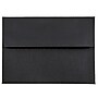 JAM Paper A6 Invitation Envelopes, 4.75 x 6.5, Black Linen, 25/Pack (68999)~#|#~m003904611_sc7