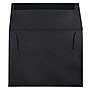 JAM Paper A6 Invitation Envelopes, 4.75 x 6.5, Black Linen, 25/Pack (68999)~#|#~m003904612_sc7