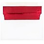 JAM Paper A9 Foil Lined Invitation Envelopes, 5.75 x 8.75, White with Red Foil, Bulk 250/Box (76798H)~#|#~m003904629_sc7