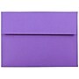 JAM Paper A7 Colored Invitation Envelopes, 5.25 x 7.25, Violet Purple Recycled, 25/Pack (80278)~#|#~m003904637_sc7