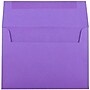 JAM Paper A7 Colored Invitation Envelopes, 5.25 x 7.25, Violet Purple Recycled, 25/Pack (80278)~#|#~m003904638_sc7