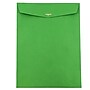 JAM Paper Open End Clasp #13 Catalog Envelope, 10" x 13", Green, 100/Box (87519)~#|#~m003904655_sc7
