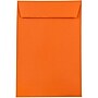 JAM Paper 6" x 9" Open End Catalog Colored Envelopes, Orange Recycled, 10/Pack (88129B)~#|#~m003904667_sc7